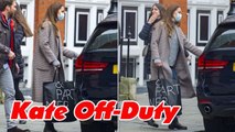 Kate Middleton Was Photographed Shopping in Very Rare Look at Her Off Duty Style