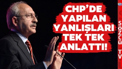 Fikri Sağlar Canlı Yayında CHP'deki Yanlışları Tek Tek Anlattı! Çarpıcı SHP Örneği