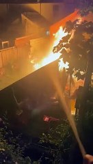 Neighbours battle 'frightening' house fire in Fratton