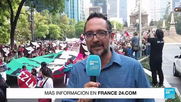 Informe desde Ciudad de México: marchas contra ataques a comunidades zapatistas de Chiapas