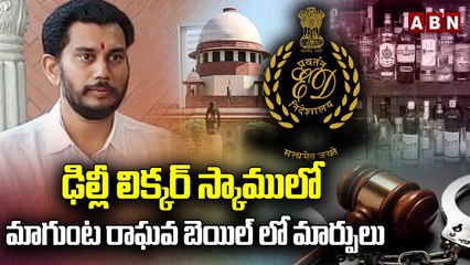 ఢిల్లీ లిక్కర్ స్కాములో మాగుంట రాఘవ బెయిల్ లో మార్పులు..|Delhi Liquar Scam | ABN Telugu