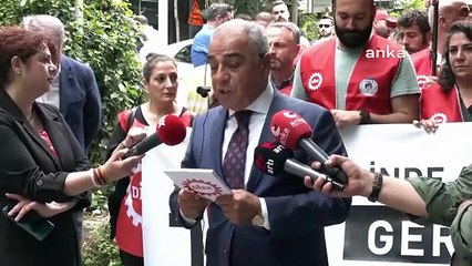 Disk'ten İstanbul'da Tüik Önünde Açıklama: "Gerçek Enflasyon Tüik'in Açıkladığı Rakamların Kat Be Kat Üstündir.