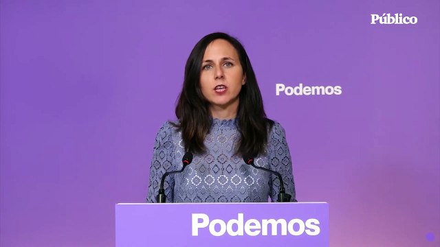 Podemos da un 'sí' condicionado a la unidad con Sumar y seguirá negociando para levantar el veto a Irene Montero