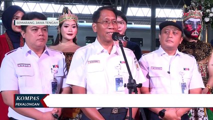 PT KAI Daop 4 Semarang Terapkan Face Recognition Boarding Gate di Stasiun Semarang Tawang