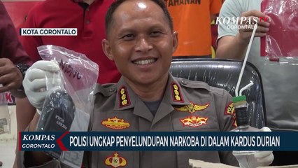 Polisi Tangkap Pelaku Penyelundupan Narkoba di Dalam Kardus Durian
