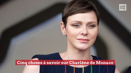 Cinq choses savoir sur Charlène de Monaco