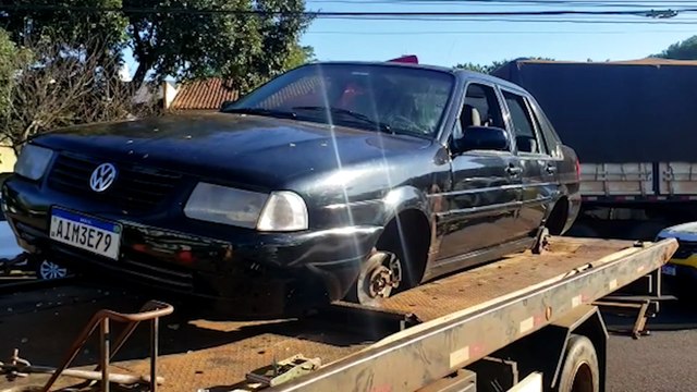 Veículo com registro de furto é encontrado abandonado no Jardim Melissa