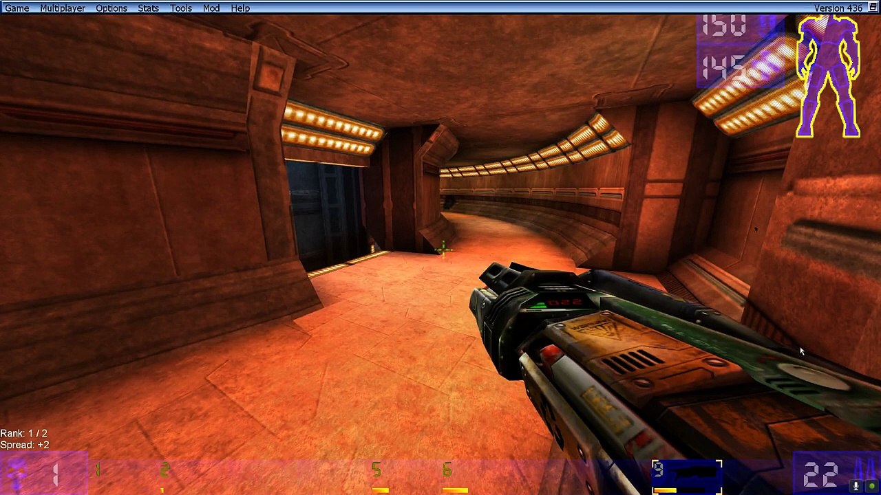 Unreal Tournament HYPERBLAST ARENA, LAST TOUGH BOSS Xan