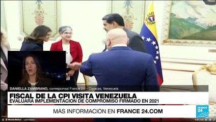 Informe desde Caracas: fiscal de la Corte Penal Internacional visita Venezuela