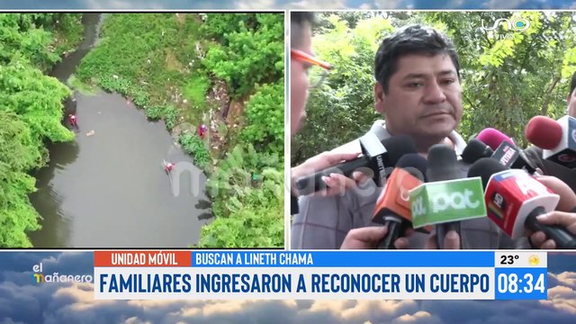 Ellos dicen que la enterraron, después dicen que la botaron a una poza , padre busca a Lineth en el Cordón Ecológico