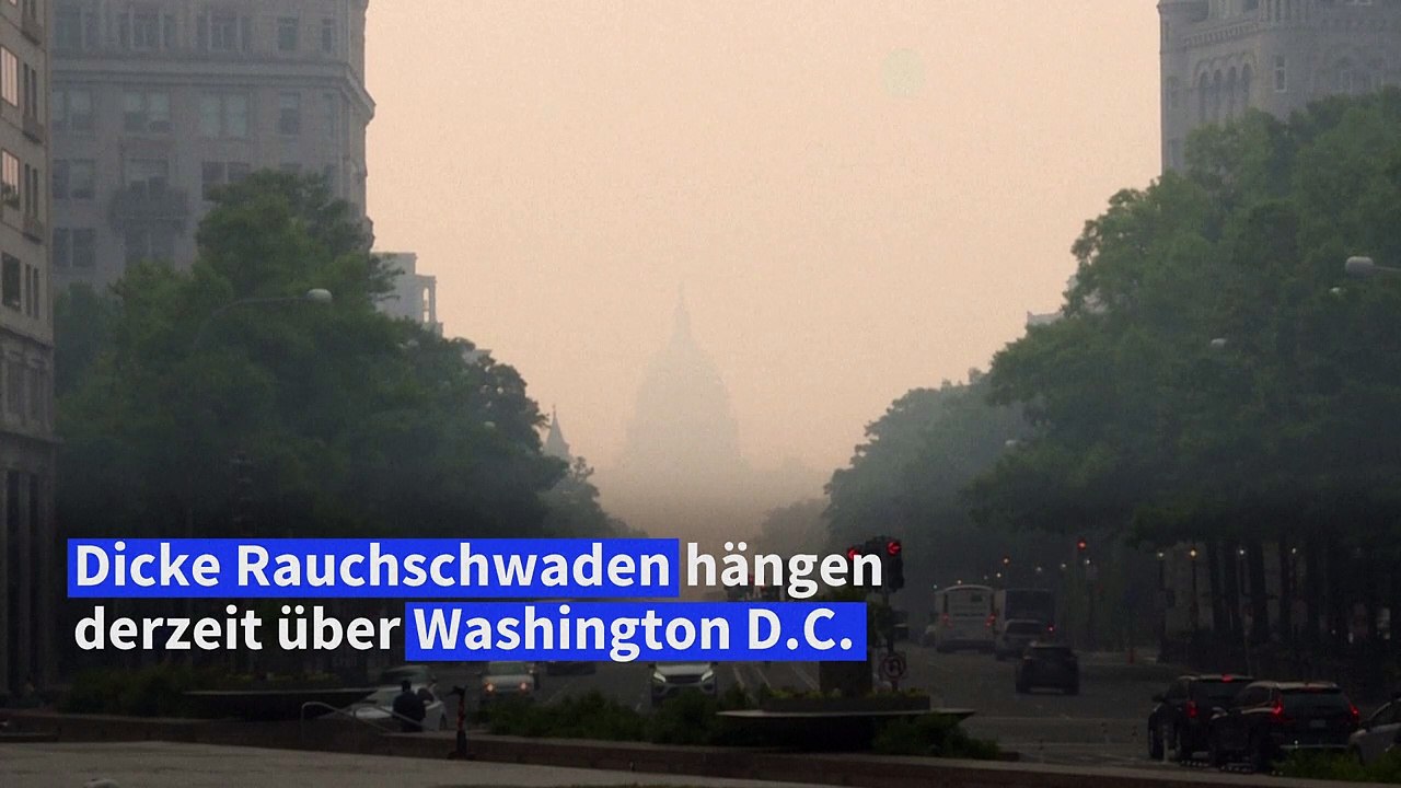 Rauch aus Kanada trifft jetzt auch Washington