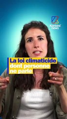 La loi climaticide dont personne ne parle