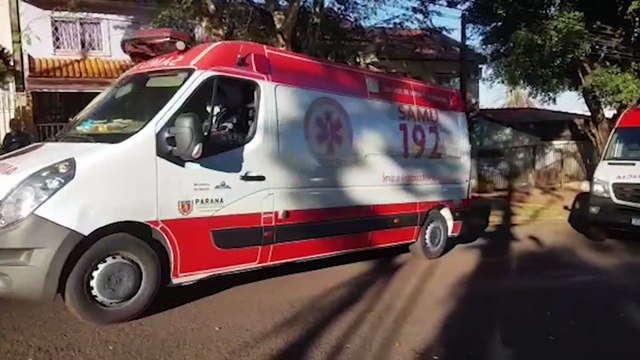 Equipes do Samu são mobilizadas para resgatarem homem em residência na Rua Curitiba