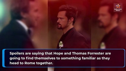 Douglas Saw Mommy Hope On Top Of Thomas Bold and the Beautiful Spoilers