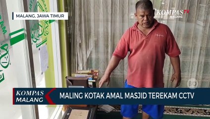 Descargar video: Sudah 5 Kali Beraksi, Maling Uang Kotak Amal Masjid Meresahkan Warga