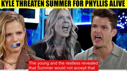 CBS Young And The Restless Kyle forces Summer to confess that Phyllis is alive -