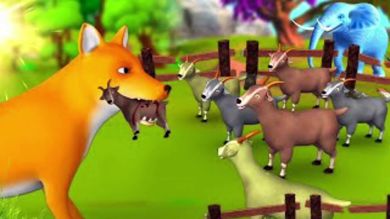 STORY OF WOLF AND STORK __ moral stories in english ____