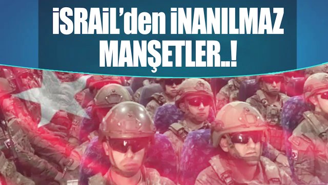 İSRAİL: TÜRK ORDUSU NATONUN TALEBİ ÜZERİNE KOSOVAYA GELDİ.. İNANILMAZ..!