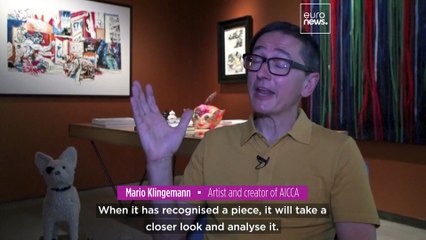 Meet the robot dog 'pooping' art critiques