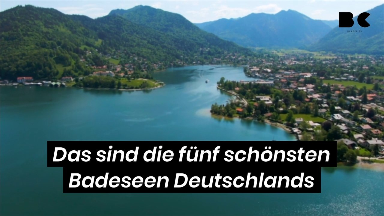 Das sind die fünf schönsten Badeseen Deutschlands