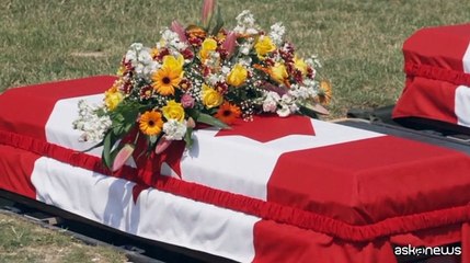 Download Video: Funerali e sepoltura per tre canadesi caduti nella Grande Guerra