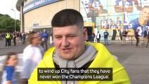 Do English fans want Manchester City to win the Champions League?
