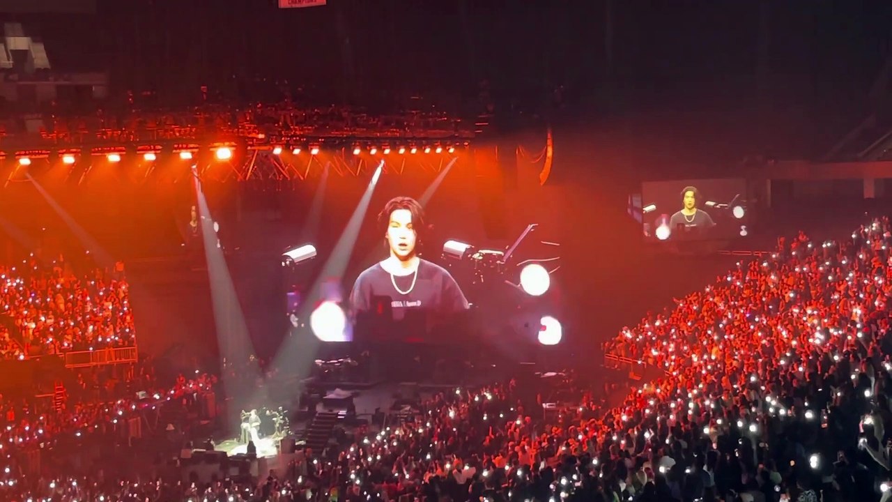 (Ending MENT-) Suga BTS Agust D D-Day Belmont Park New York Concert Fancam Tour