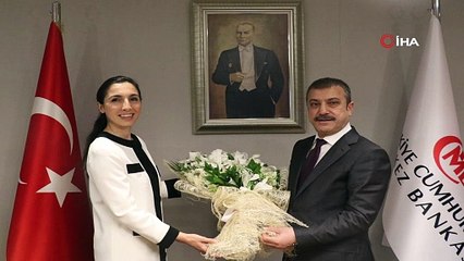 Merkez Bankası'nda devir teslim: Hafize Gaye Erkan görevine başladı!