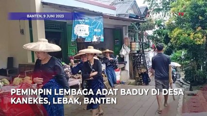 Warga Baduy Minta Hapus Sinyal Internet di Wilayahnya, Ini Alasannya