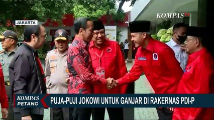 Dipuji Jokowi di Rakernas PDI-P, Begini Tanggapan Ganjar Pranowo
