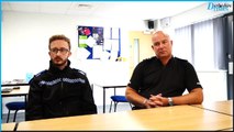 Derbyshire Times reporter talks to Derbyshire police regarding antisocial behaviour