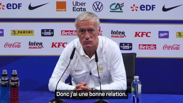 Bleus - Deschamps : De bonnes relations avec Philippe Diallo
