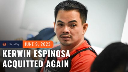 Court acquits Kerwin Espinosa in another drug trade charge