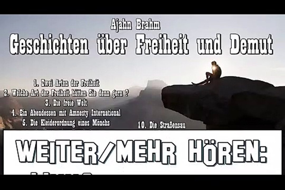Geschichten über Freiheit und Demut - Ajahn Brahm_WMV V9