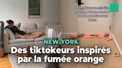 À New York, ces tiktokeurs sont très inspirés par l’esthétique « dystopique » de la fumée dans l’air