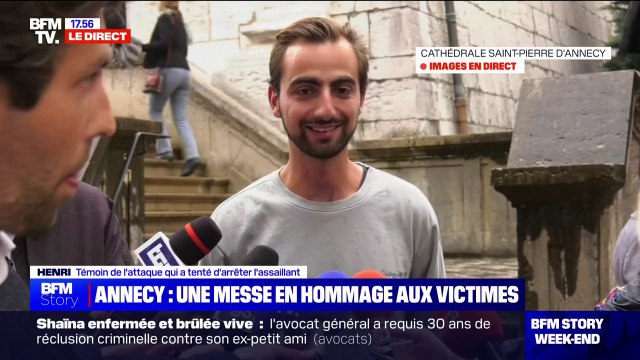 Attaque au couteau à Annecy: Henri, le héros au sac à dos, a demandé à Emmanuel Macron de pouvoir assister à l'inauguration de Notre-Dame de Paris