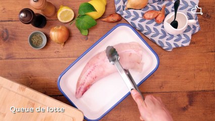 Redécouvrez la fameuse queue de lotte avec sa sauce au beurre onctueux