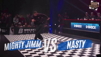 BBOY MIGHTY JIMM VS BBOY NASTY | TOP 16 | WDSF BREAKING FOR GOLD MONTREAL 2023