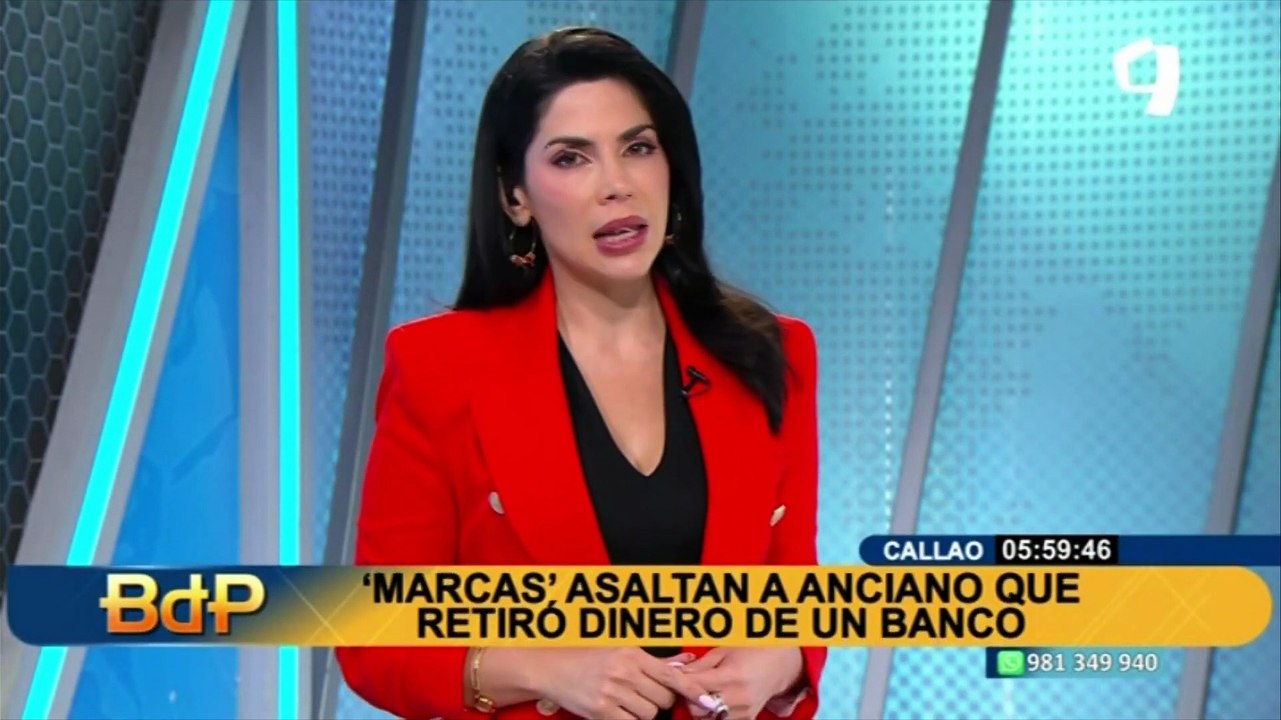 Adulto mayor es brutalmente asaltado por delincuentes armados en el Callao
