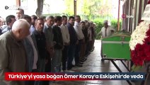 Türkiye’yi yasa boğan Ömer Koray’a Eskişehir’de son veda