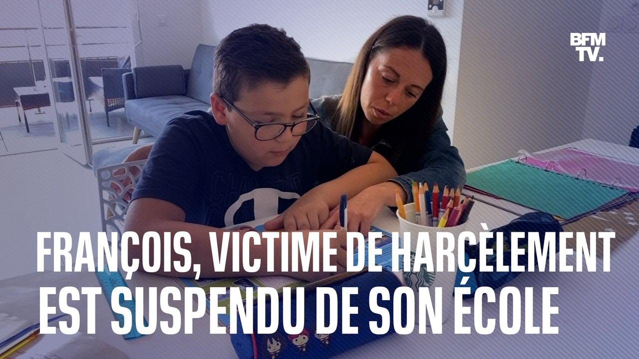 "Depuis le CP, ils me disent des gros mots": Victime de harcèlement, François, 10 ans, élève en CM2, est suspendu de son école o