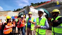 Rende, gli studenti dell'Unical in visita al cantiere della nuova 106