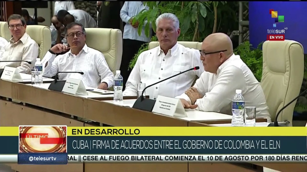 Delegación del ELN agradece al pueblo cubano su apoyo al proceso de paz en Colombia
