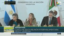 Conexión Global 09-06: VI Reunión Interparlamentaria Argentina-México finaliza en Buenos Aires
