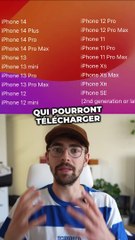 Tu ne pourras plus installer IOS 17 sur ces deux iPhones 