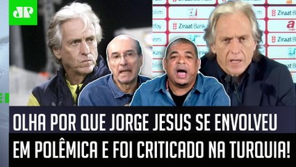 "POR%@! Ele FALA ISSO? Se EU SOU O DONO DO TIME..." Jorge Jesus se ENVOLVE EM POLÊMICA na Turquia!