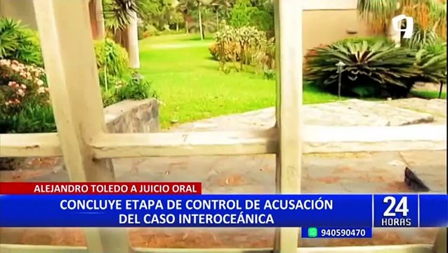 ¡Alejandro Toledo a juicio oral! Se concluye etapa de control de acusación de caso Interoceánica