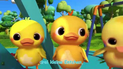 Zehn kleine Entchen - CoComelon Deutsch - Cartoons und Kinderlieder