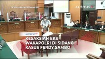 [FULL] Kesaksian Eks Wakapolri Oegroseno di Sidang Anak Buah Sambo, Bahas Masa Lalu Hendra