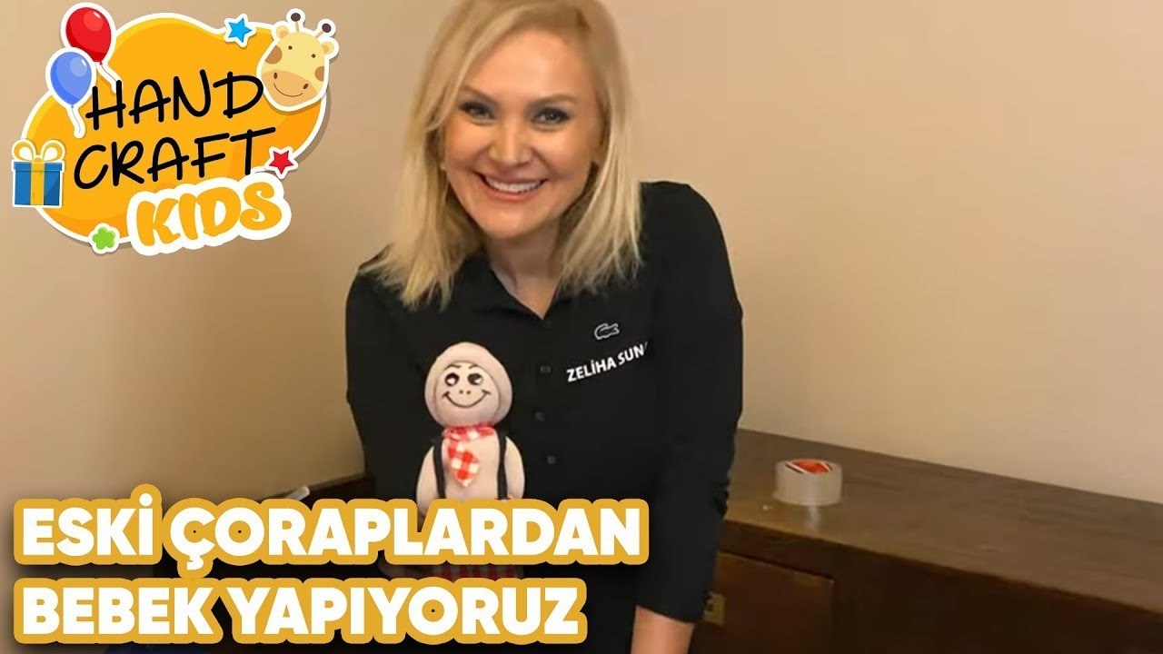 Eski Çoraplardan Bebek Yapıyoruz! | Handcraft TV Kids
